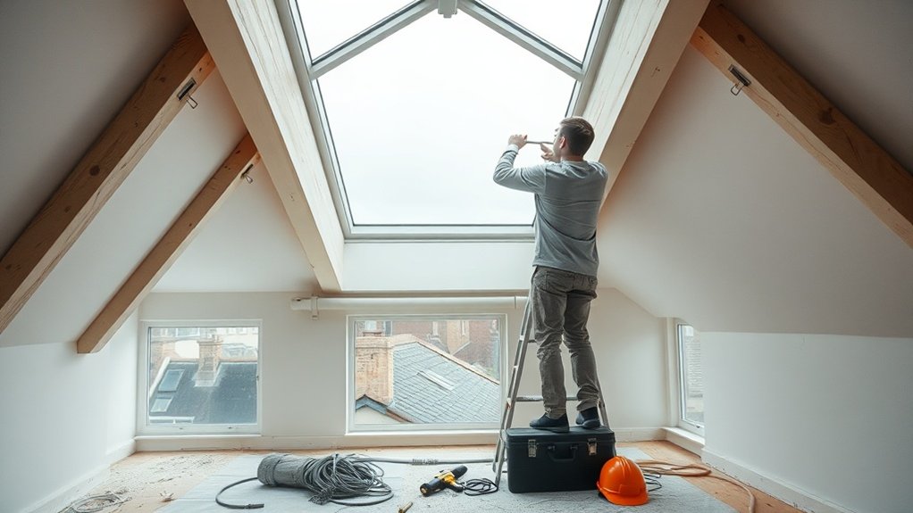 Electric Skylight Installation Aylesbury