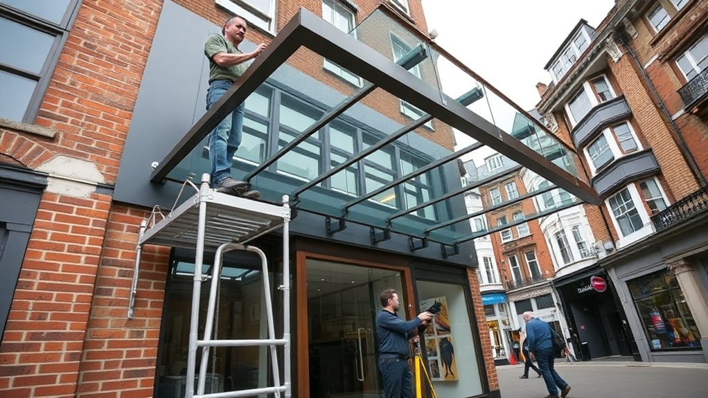 Shopfront Canopy Aylesbury