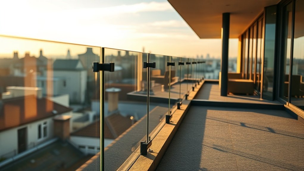 Terrace Glass Balustrades Aylesbury